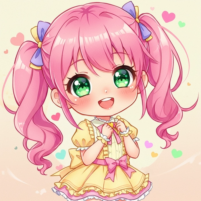 Khám phá bộ hình ảnh chibi nữ cute đầy quyến rũ mê hoặc