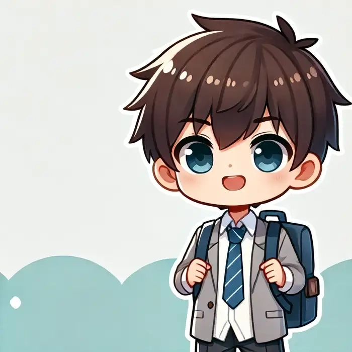 Anime chibi nam cute quyến rũ gợi cảm