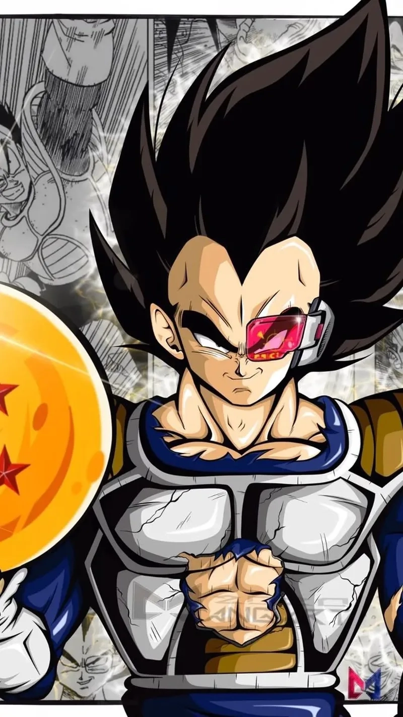 Manga vegeta nét vẽ nóng bỏng mê hoặc
