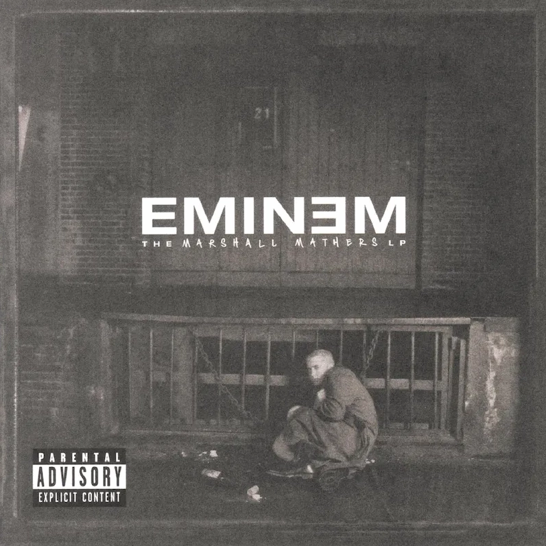 Bìa album The Marshall Mathers LP của Eminem