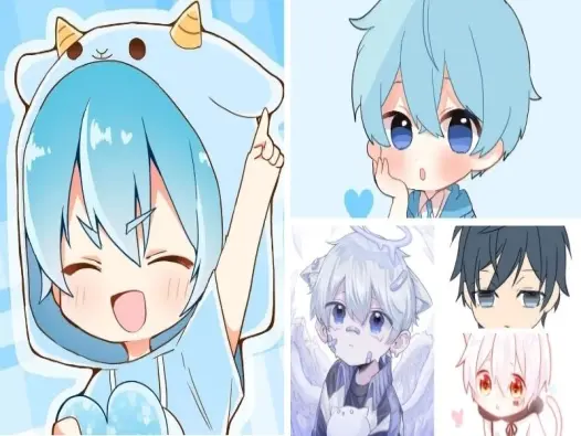 Bộ ảnh anime chibi nam đẹp lung linh đầy cuốn hút riêng