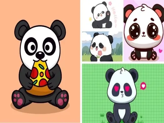Bộ ảnh chibi panda siêu dễ thương khiến ai cũng yêu thích