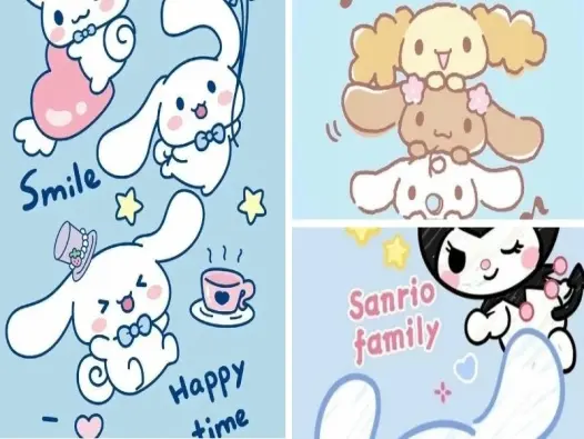 Bộ ảnh Cinnamoroll chibi siêu dễ thương làm tan chảy tim