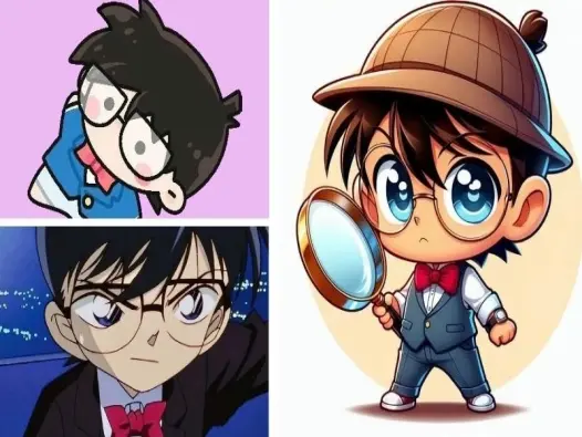 Bộ ảnh Conan chibi siêu dễ thương khiến fan mê mẩn