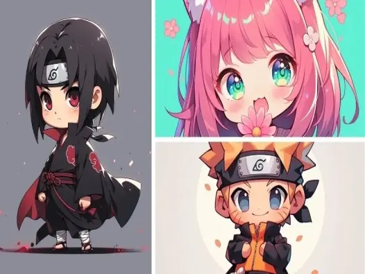 Chiêm ngưỡng bộ hình ảnh anime chibi cute siêu dễ thương