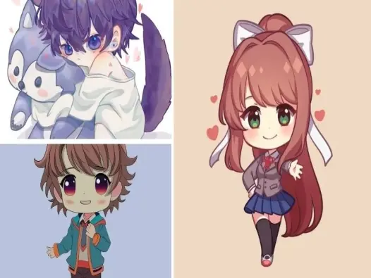 Khám phá bộ hình nền chibi cute đẹp lung linh dễ thương