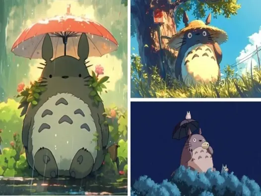 Bộ ảnh Totoro dễ thương tái hiện thế giới cổ tích huyền ảo