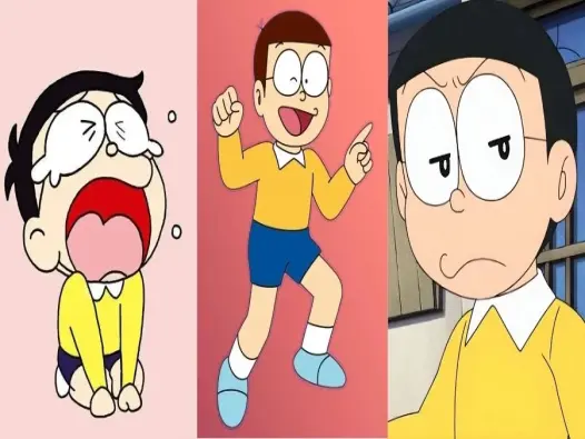 Ảnh Nobita ghi lại những khoảnh khắc quen thuộc dễ thương