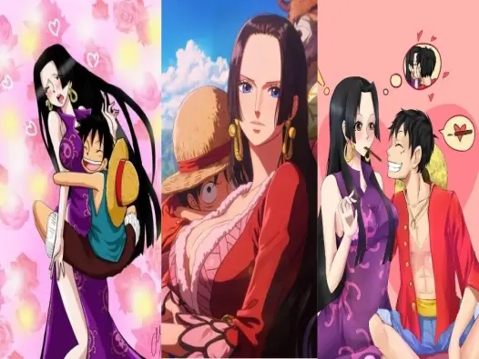 Khoảnh khắc ngọt ngào của Boa Hancock and Luffy đáng yêu