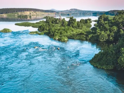 Hồ Victoria viên ngọc xanh khổng lồ giữa trái tim Châu Phi