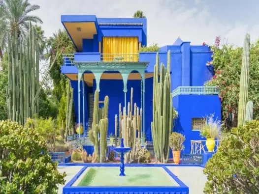 Jardin Majorelle khu vườn xanh mát nổi tiếng ở Marrakesh
