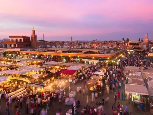 Medina of Marrakesh khu phố cổ sầm uất bậc nhất Maroc
