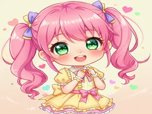 Khám phá bộ hình ảnh chibi nữ cute đầy quyến rũ mê hoặc