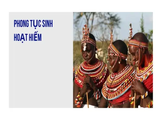 Trải nghiệm thế giới hoang sơ của các bộ tộc Châu Phi