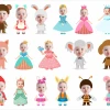 Hình Chibi Ghép Mặt Cho Bé Gái: Tạo Ấn Tượng Đáng Yêu