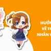 Hướng dẫn chi tiết cách vẽ tóc chibi đơn giản và ấn tượng