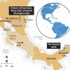 Kênh đào Panama đi qua khu vực nào của châu Mỹ