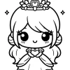 Khám phá bộ sưu tập tranh tô màu chibi cute độc đáo