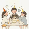 Khám phá tranh chibi hình vẽ cute chúc mừng sinh nhật 2026