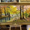 Tranh Phong Cảnh Châu Âu Cổ Điển: Nét Đẹp Vượt Thời Gian Cho Không Gian Sống
