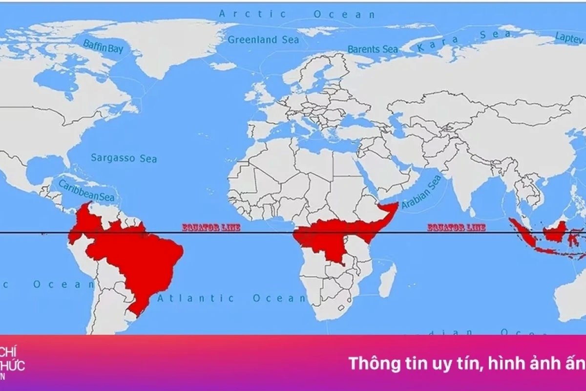 Đường Xích Đạo là gì? Khám phá các quốc gia và đặc điểm thú vị