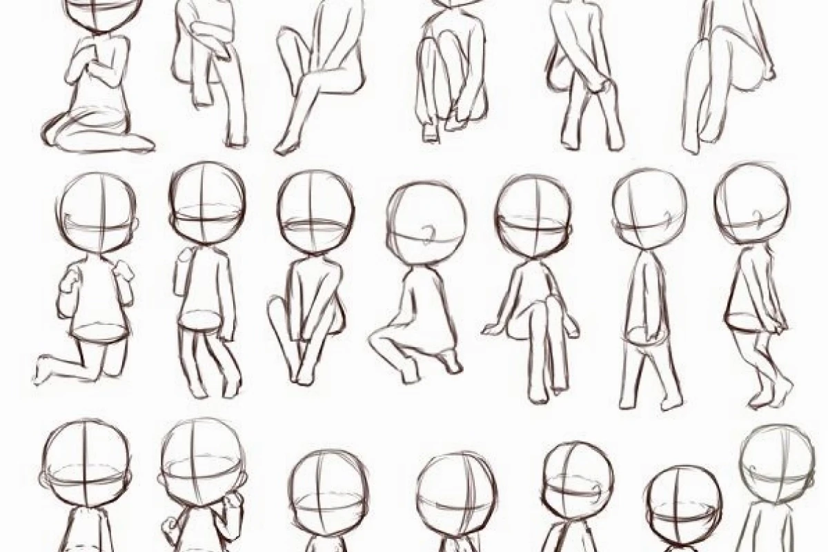 Hướng dẫn chi tiết vẽ dáng người chibi đơn giản và ấn tượng