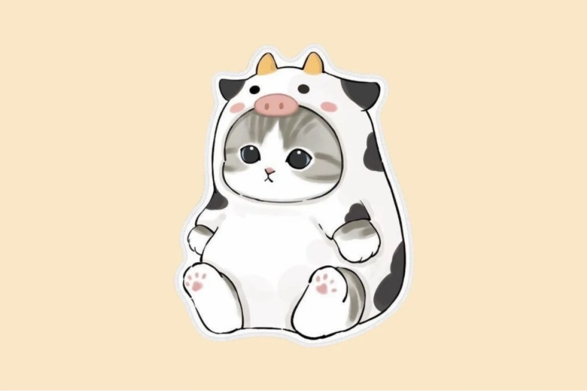 Khám phá thế giới sticker vẽ mèo chibi cute độc đáo năm 2026
