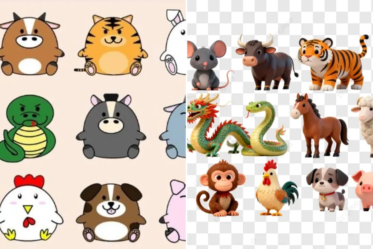 Top mẫu chibi các con giáp đáng yêu mang lại may mắn năm 2026