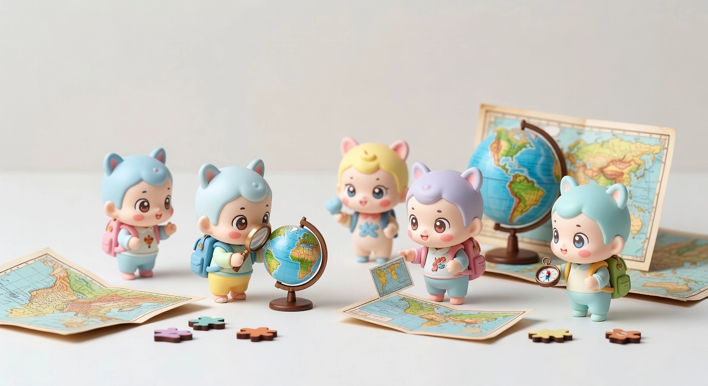 Khám Phá Chibi Siêu Dễ Thương Tại Yêu Địa Lý