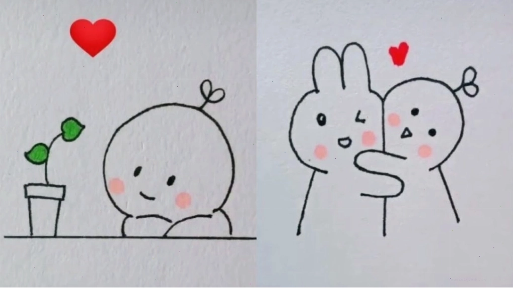 Ảnh chibi ngầu với tông màu tối bí ẩn