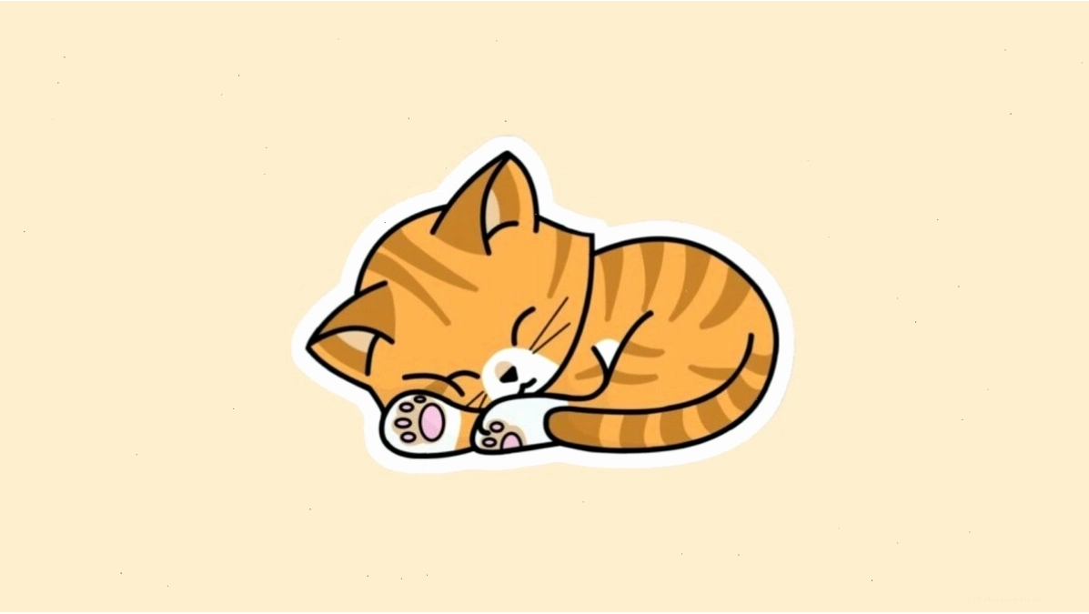 Ảnh mèo chibi đang cầm bó hoa nhỏ