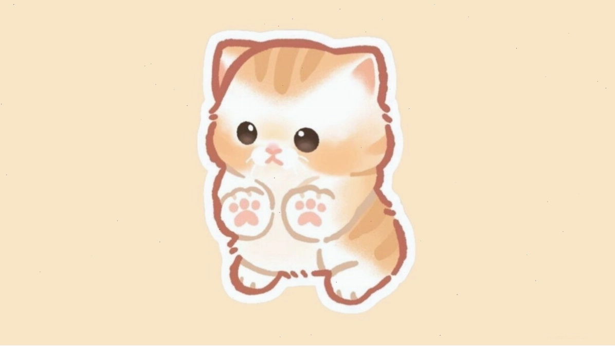 Ảnh mèo chibi ngồi trên xe máy
