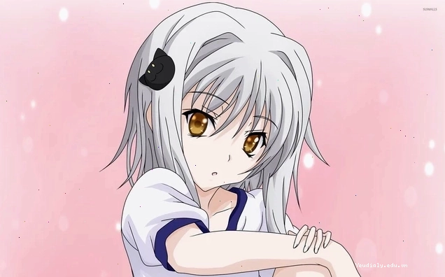 Anime mèo đen nữ với nét dễ thương và phong thái tự tin