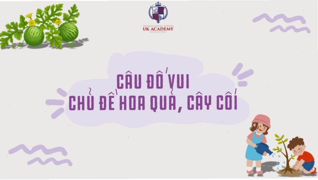 Bé khám phá thiên nhiên kỳ thú qua những câu đố dân gian vui nhộn