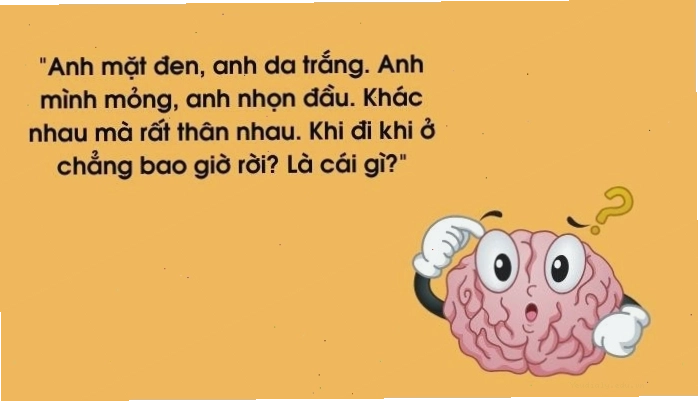 Các câu đố mẹo thông minh