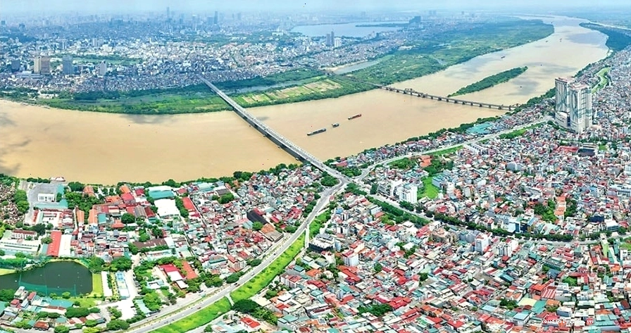 Cảnh quan đồi chè xanh mướt tại vùng trung du
