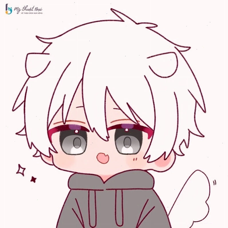 Cặp đôi chibi nam nữ đáng yêu và dễ thương