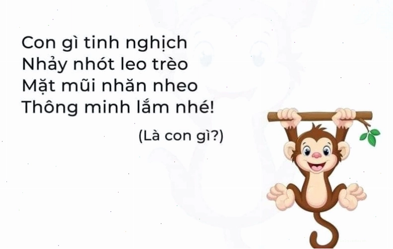 Câu đố về con khỉ hack não