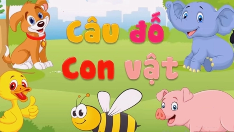 Câu đố về con vật cho trẻ mầm non