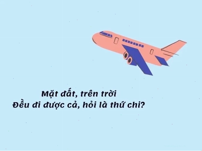 Câu đố về xe buýt, phương tiện giao thông công cộng