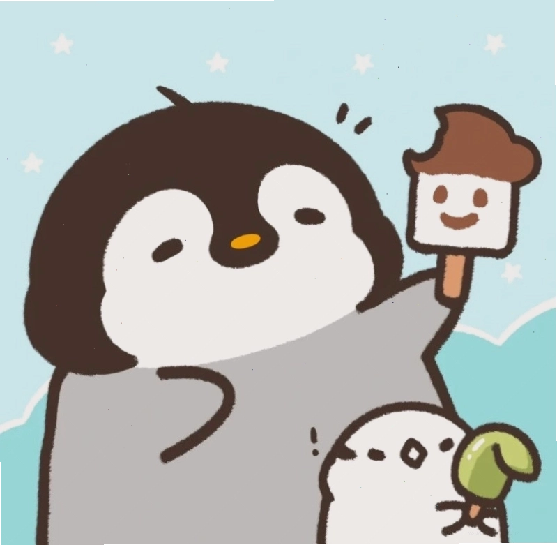 Chim cánh cụt chibi với trang phục độc đáo