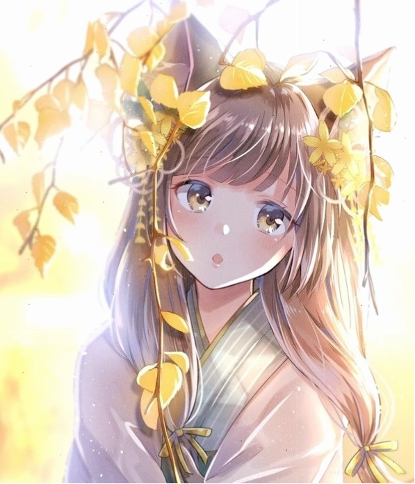 Cô gái anime với phong cách bí ẩn