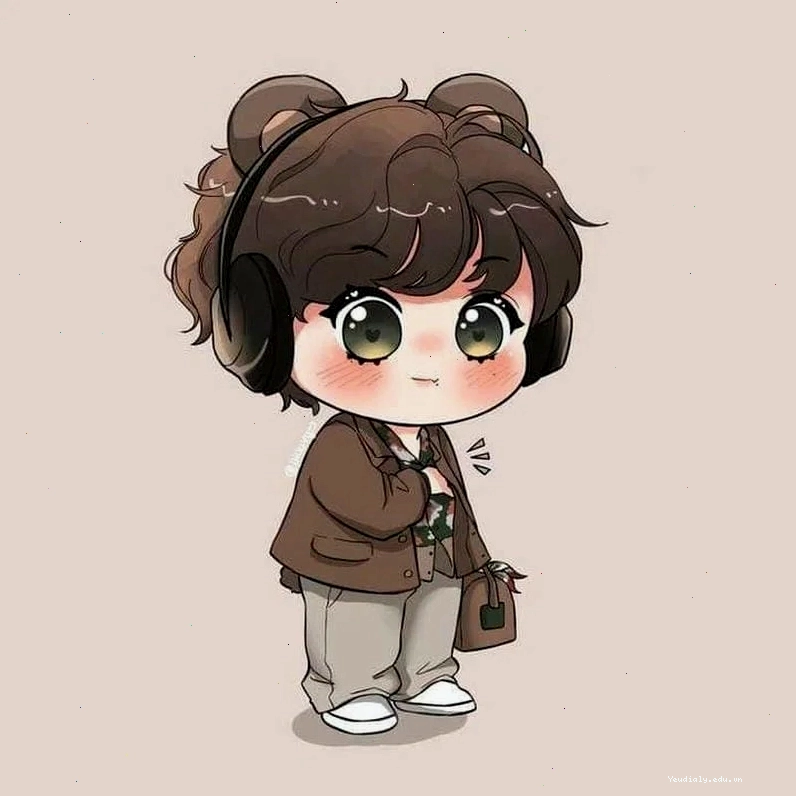 Hình ảnh anime chibi nam với biểu cảm đáng yêu