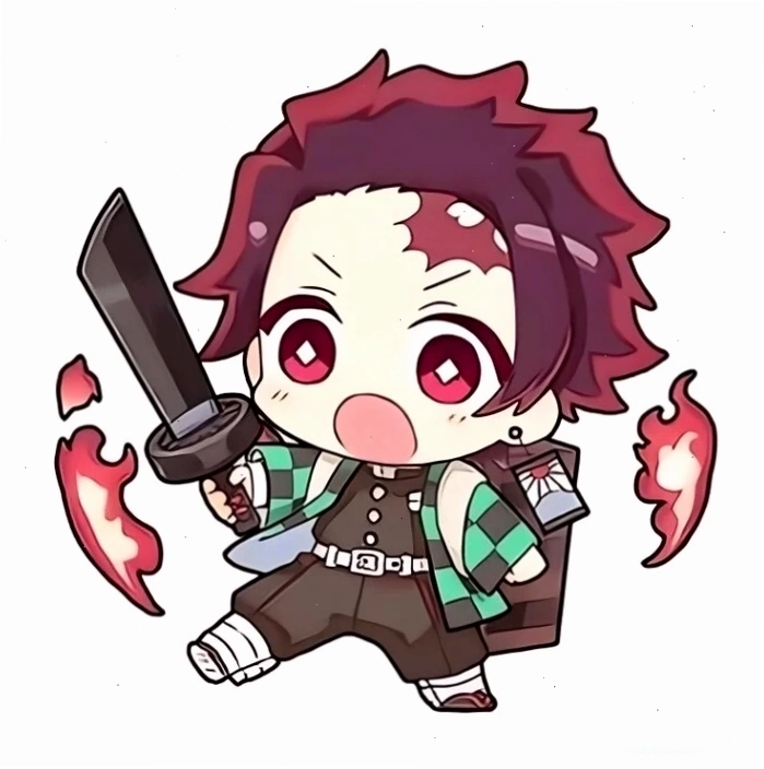 Hình ảnh các nhân vật Kimetsu no Yaiba phiên bản Chibi