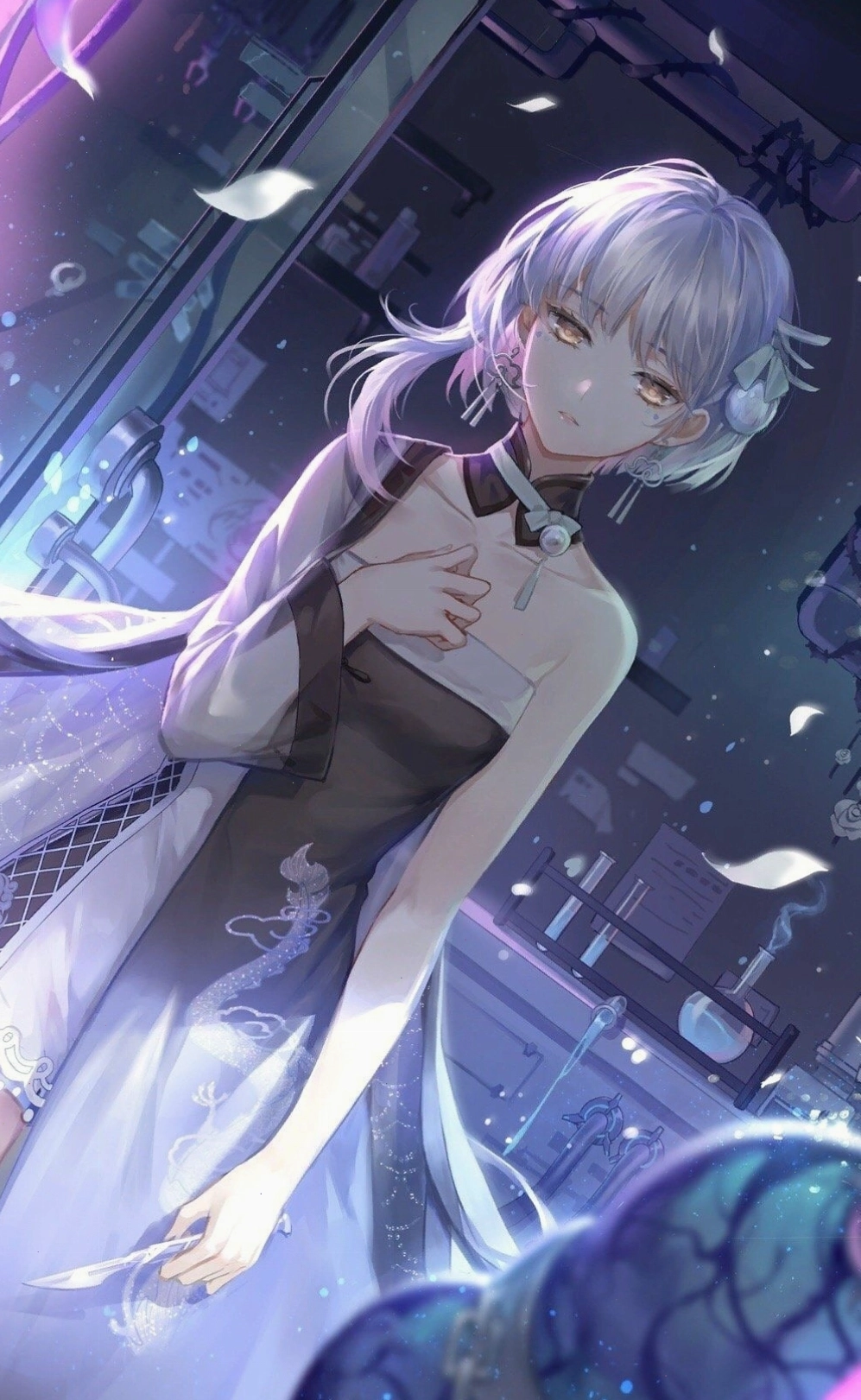 Hình ảnh cô gái anime trong trang phục đời thường