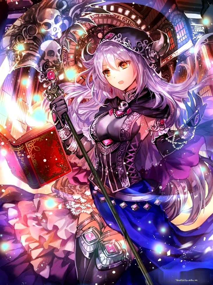 Hình ảnh cô gái anime với phong cách hiện đại
