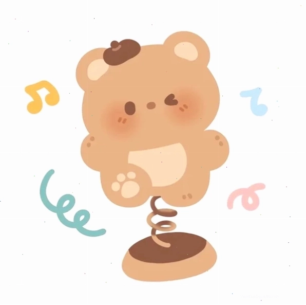 Hình ảnh gấu chibi đơn giản