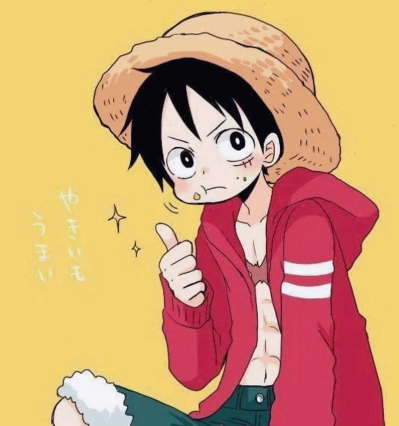 Hình ảnh Luffy chibi đẹp mắt với phong cách vẽ tinh tế