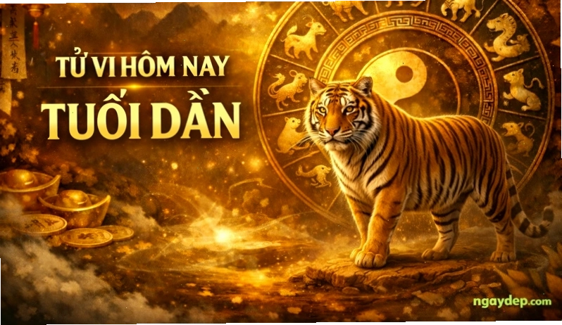 Hình ảnh minh họa người tuổi Dần với con số may mắn 3 và 8