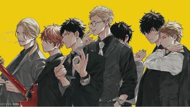 Hình ảnh minh họa nhân vật trong truyện đam mỹ anime truyện tranh